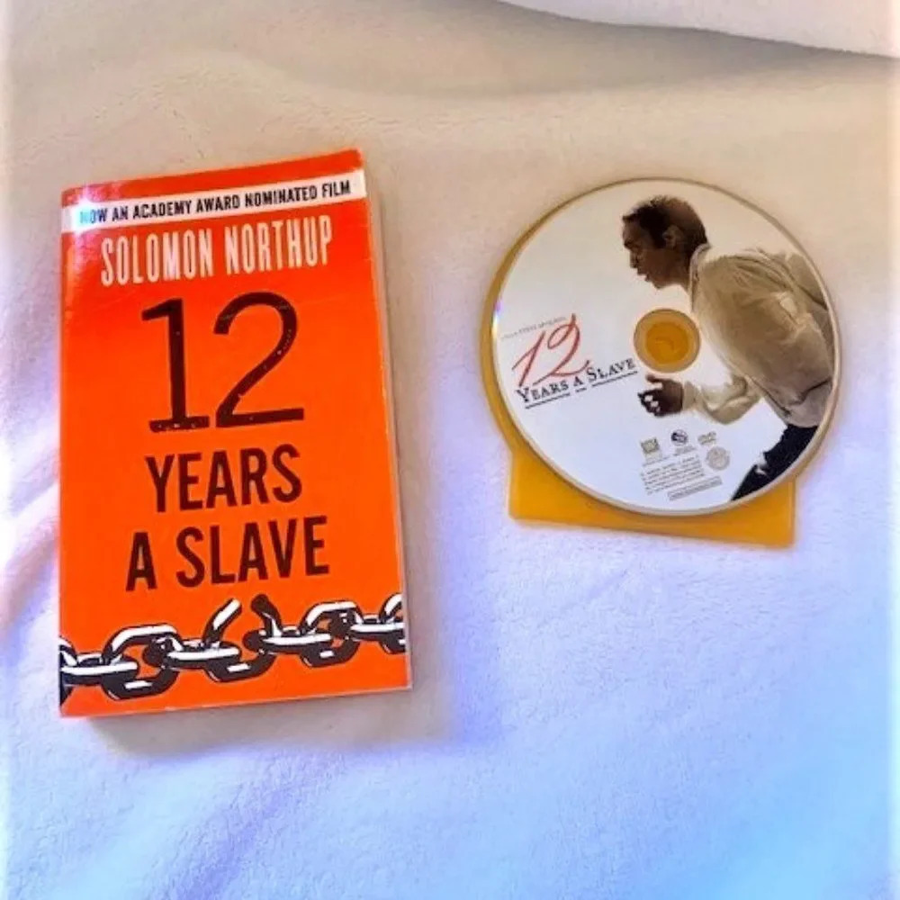 12 Years a Slave Set‎ of 2 (inc book & DVD)